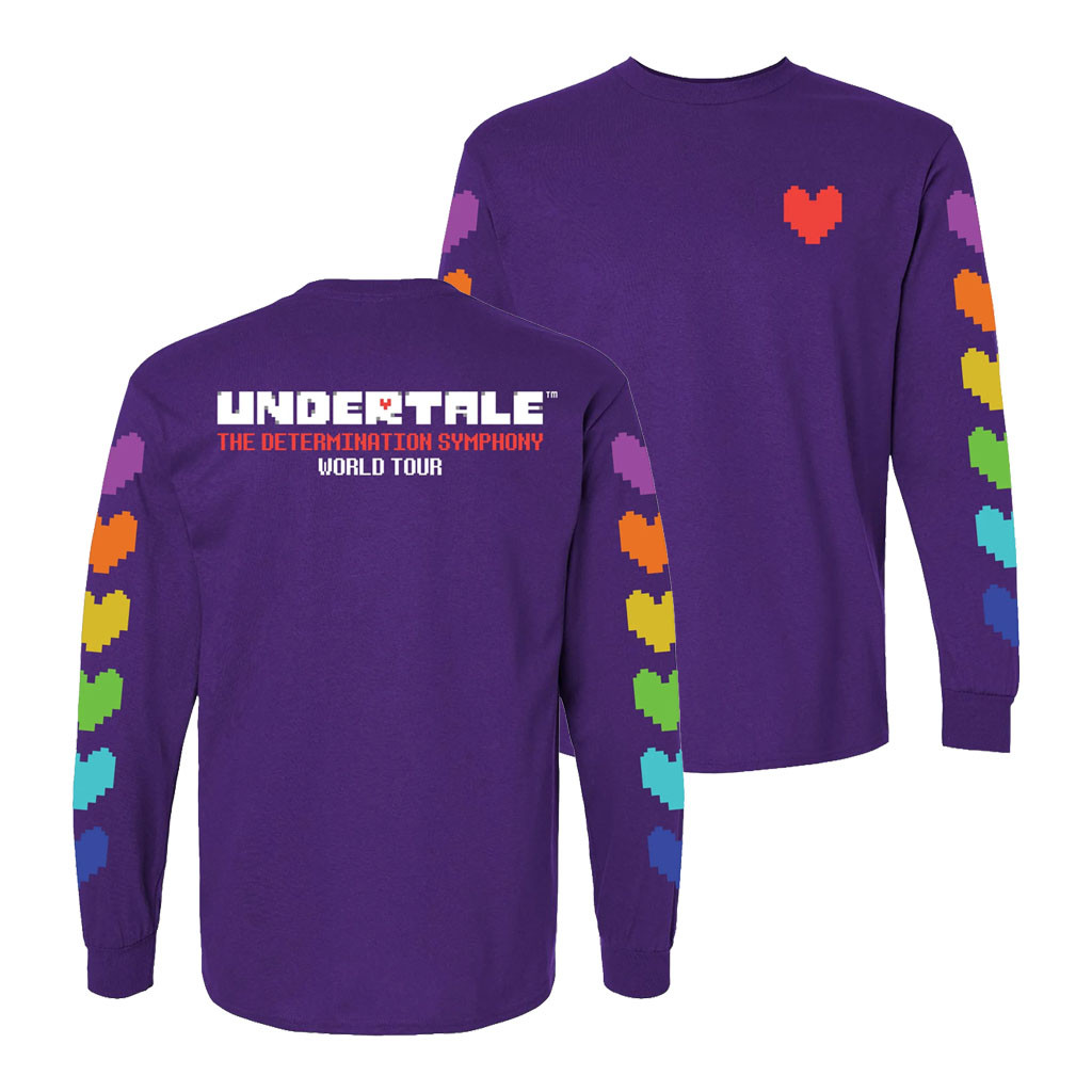 Undertale Symphony Merch 2026 Undertale World Tour Long Sleeve Shirt Gift For Gamers - Kdjoy Undertale Symphony Merch 2026 Undertale World Tour Long Sleeve Shirt Gift For Gamers - Kdjoy