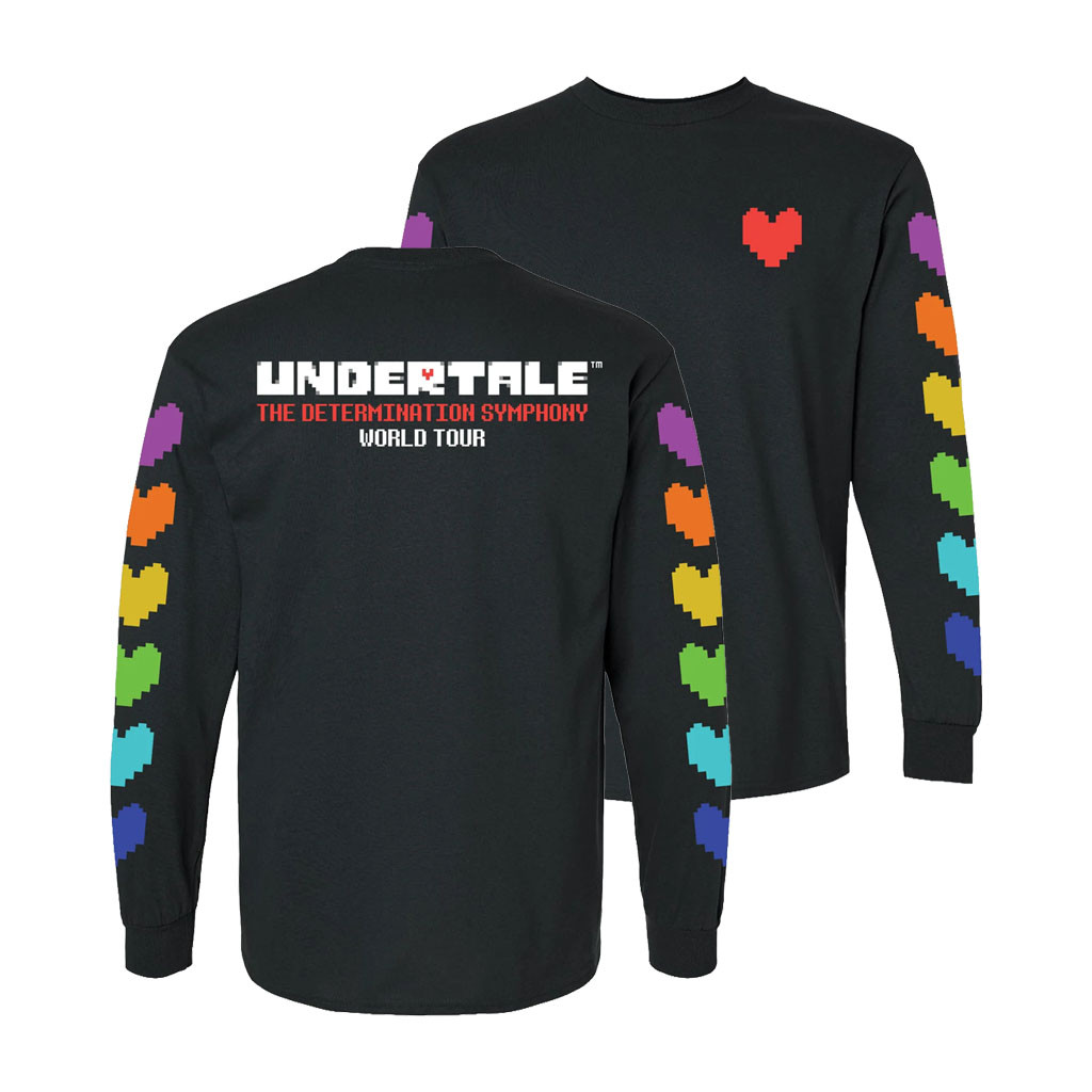 Undertale Symphony Merch 2026 Undertale World Tour Long Sleeve Shirt Video Game Concert Gifts - Kdjoy Undertale Symphony Merch 2026 Undertale World Tour Long Sleeve Shirt Video Game Concert Gifts - Kdjoy