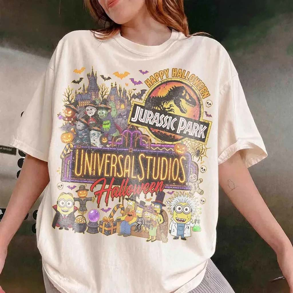 Universal Studios Halloween Shirt Castle Spooky Witch Universal Studios Tee Gift For Halloween - Kdjoy