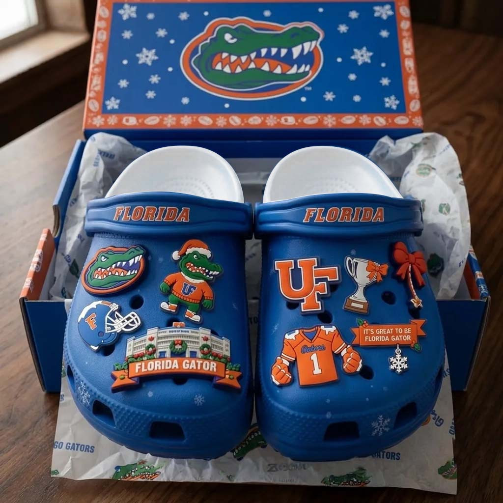 University of Florida Gators Crocs Go Gators Merch Present For Football Lovers