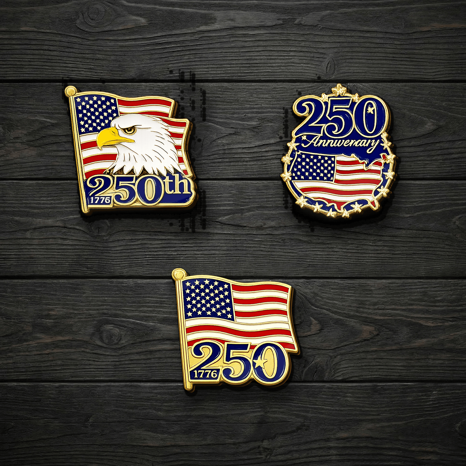 USA 250 Years Anniversary Button Pin Patriotic 1776-2026 Merch Present For Boyfriend - Kdjoy USA 250 Years Anniversary Button Pin Patriotic 1776-2026 Merch Present For Boyfriend - Kdjoy