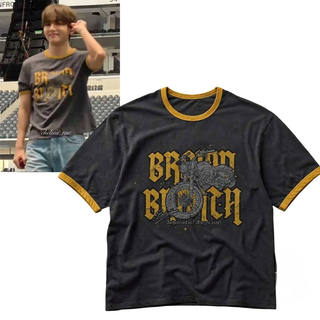 V BTS Brownbreath T-Shirt BTS World Tour Merch Arirang 2026 Gift Ideas For Army - Kdjoy V BTS Brownbreath T-Shirt BTS World Tour Merch Arirang 2026 Gift Ideas For Army - Kdjoy