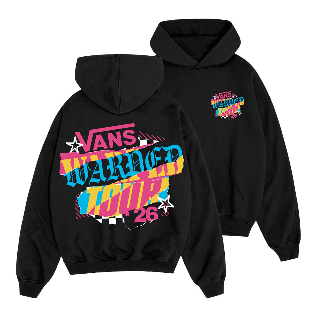 Vans Warped Tour Merch 2026 Color Pop Hoodie Music Concert Outfits Gift For Brothers - Kdjoy Vans Warped Tour Merch 2026 Color Pop Hoodie Music Concert Outfits Gift For Brothers - Kdjoy