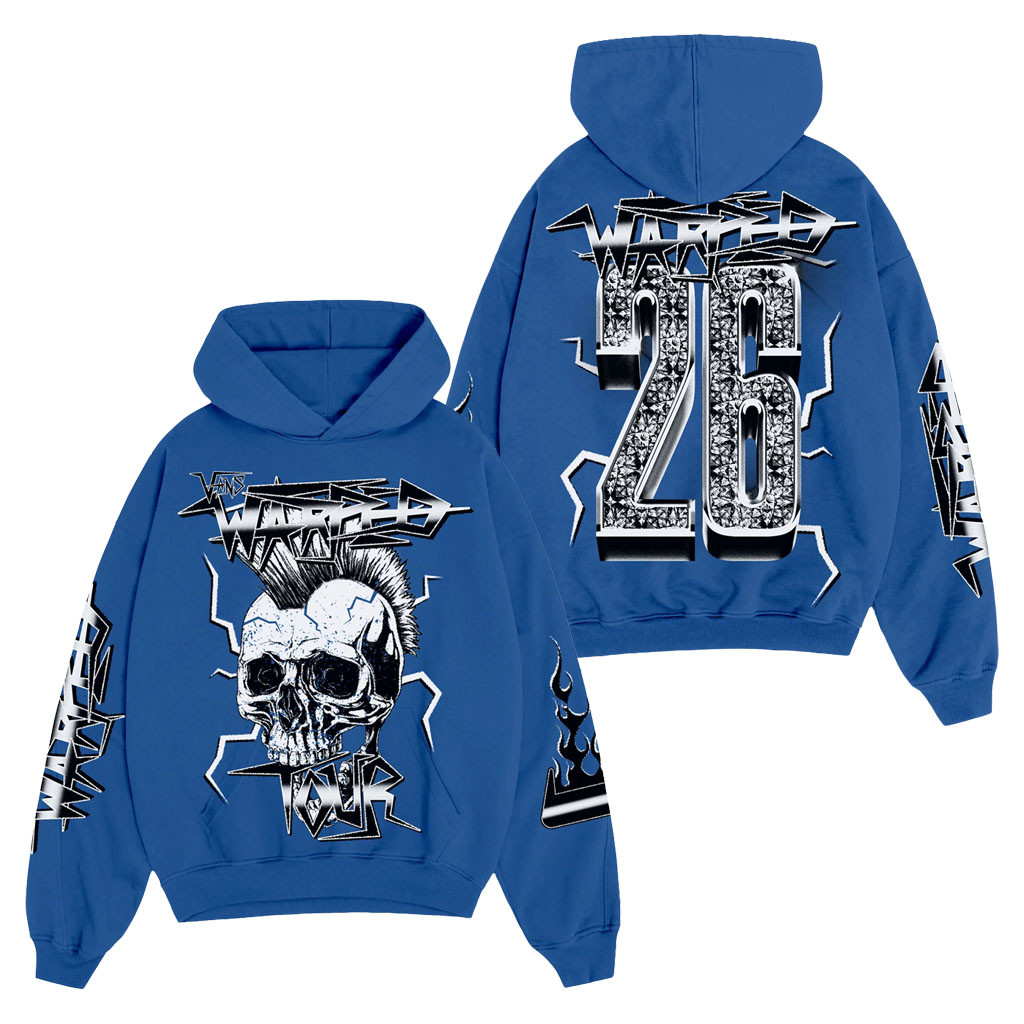 Vans Warped Tour Merch 2026 Encino Skull Hoodie Music Related Gifts For Guys - Kdjoy Vans Warped Tour Merch 2026 Encino Skull Hoodie Music Related Gifts For Guys - Kdjoy