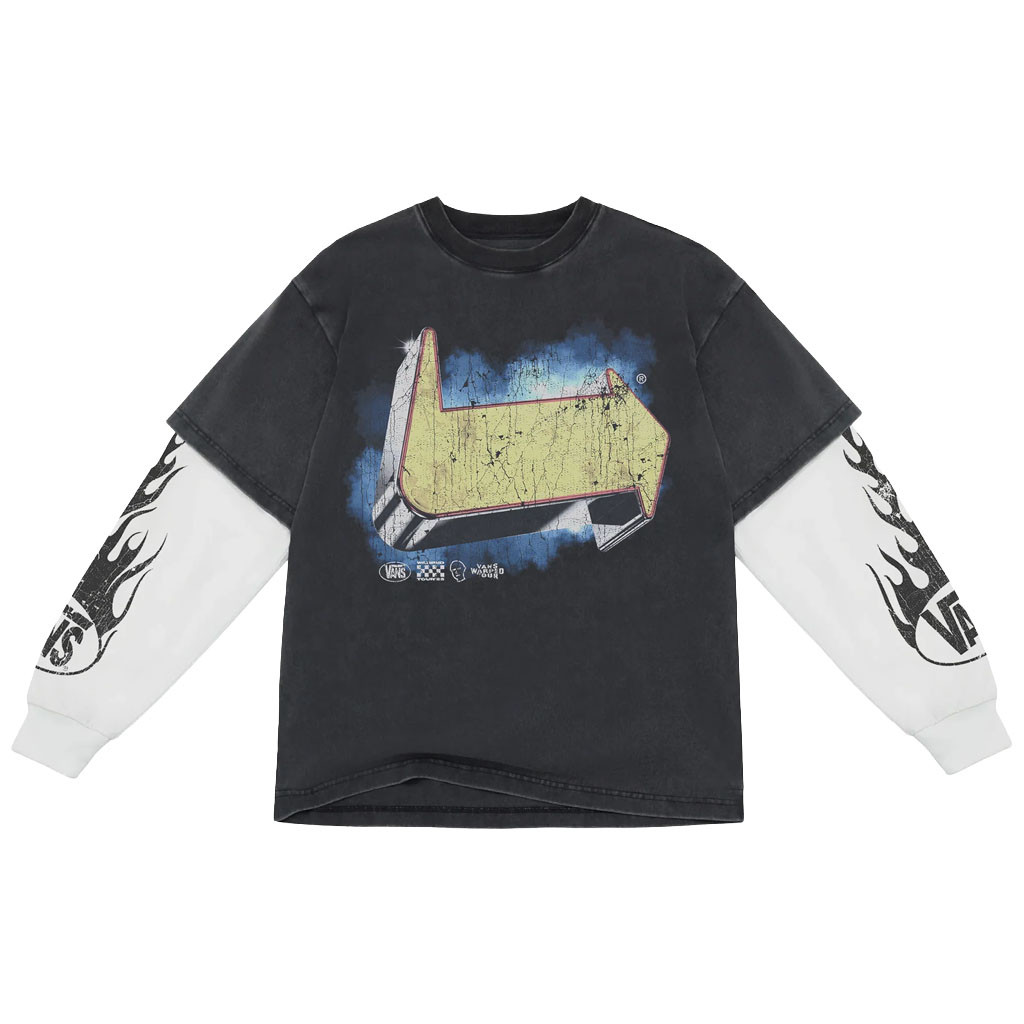 Vans Warped Tour Merch 2026 Throwback Long Sleeve Shirt Unique Gifts For Music Lovers - Kdjoy