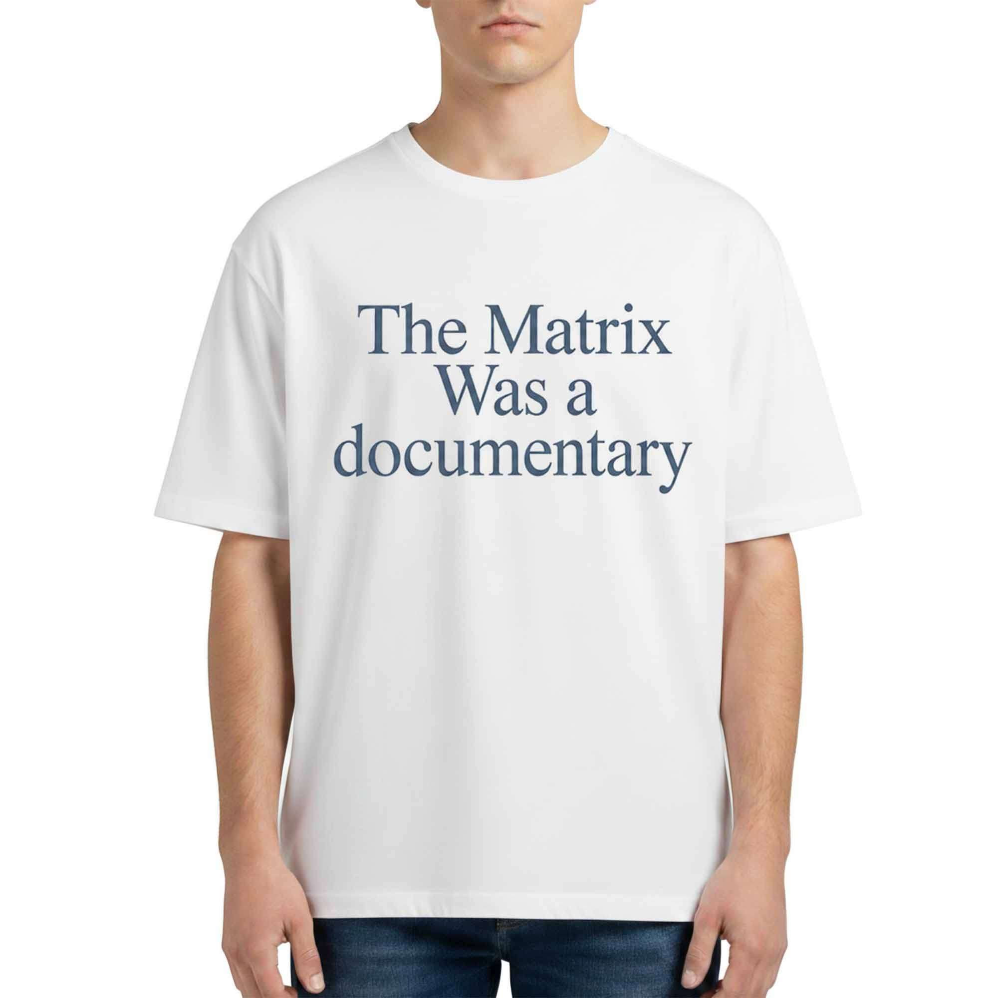 Vic Mensa The Matrix Was A Documentary Shirt Vic Mensa Merch Gifts For Fans - Kdjoy