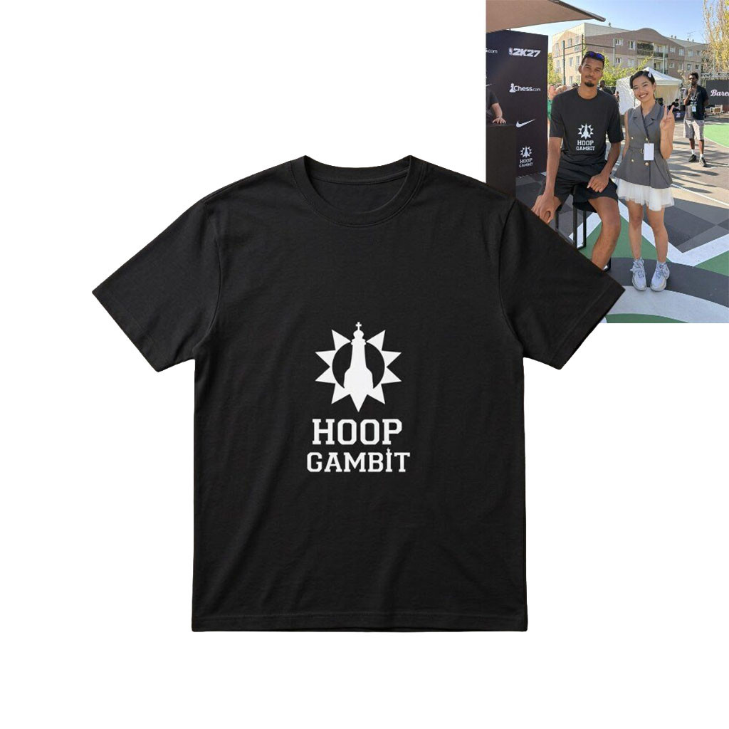 Victor Wembanyama Hoop Gambit Chess King Basketball Graphic T-Shirt Gift For Friends - Kdjoy