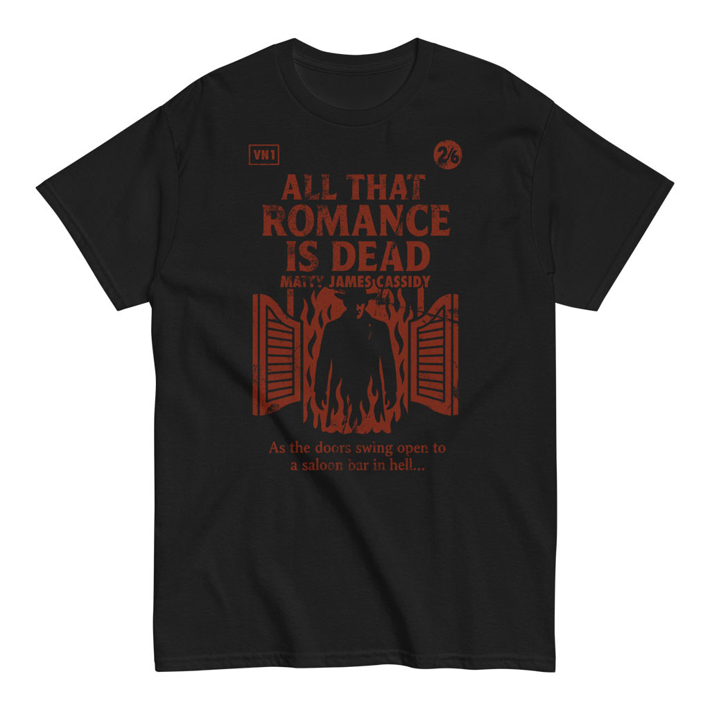 Villains Merch 2026 Matty James Cassidy Saloon Bar In Hell T-Shirt Matty James Cassidy Merch - Kdjoy