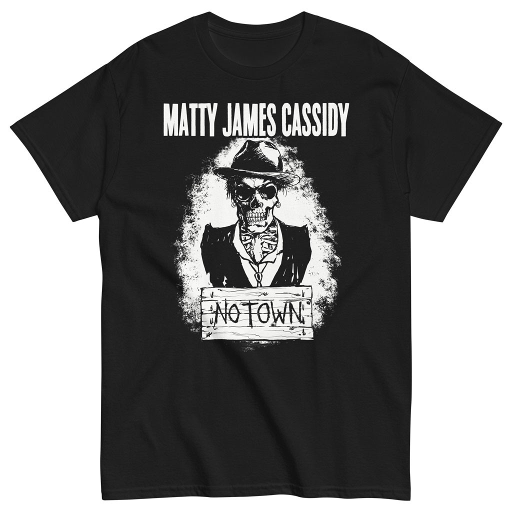 Villains Merch 2026 Matty James Cassidy The Road To No Town T-Shirt Black Gift For Fans - Kdjoy Villains Merch 2026 Matty James Cassidy The Road To No Town T-Shirt Black Gift For Fans - Kdjoy