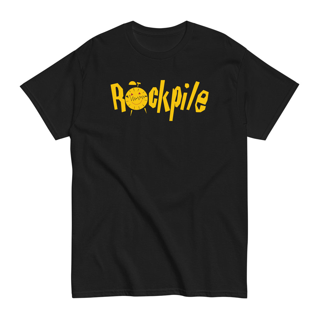 Villains Merch 2026 Rockpile Classic Logo T-Shirt Black Rockpile Merch Gift For Rock Band Fans - Kdjoy Villains Merch 2026 Rockpile Classic Logo T-Shirt Black Rockpile Merch Gift For Rock Band Fans - Kdjoy