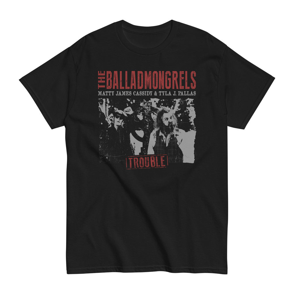 Villains Merch 2026 The Ballad Mongrels Trouble Graveyard T-Shirt Gift For Music Lovers - Kdjoy