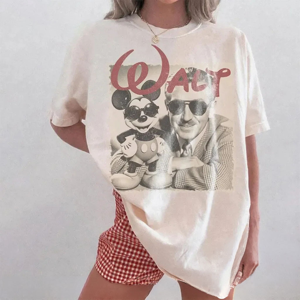 Vintage Walt D Shirt Magic Kingdom Tee Happiest Place On Earth Apparel Gift For Sisters - Kdjoy Vintage Walt D Shirt Magic Kingdom Tee Happiest Place On Earth Apparel Gift For Sisters - Kdjoy