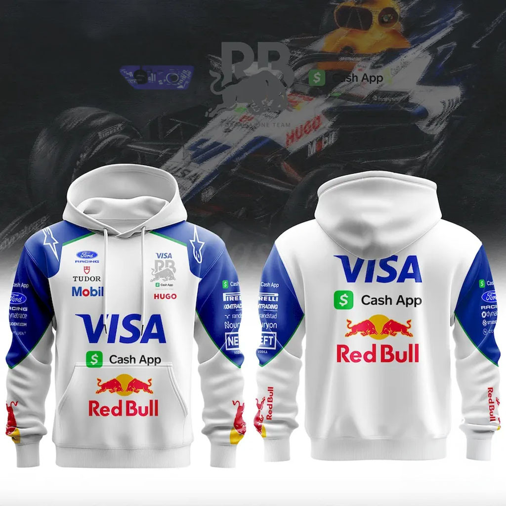 Visa Cash App Racing Bulls F1 Racing 2026 Hoodie F1 Merch Gifts For Racers - Kdjoy Visa Cash App Racing Bulls F1 Racing 2026 Hoodie F1 Merch Gifts For Racers - Kdjoy