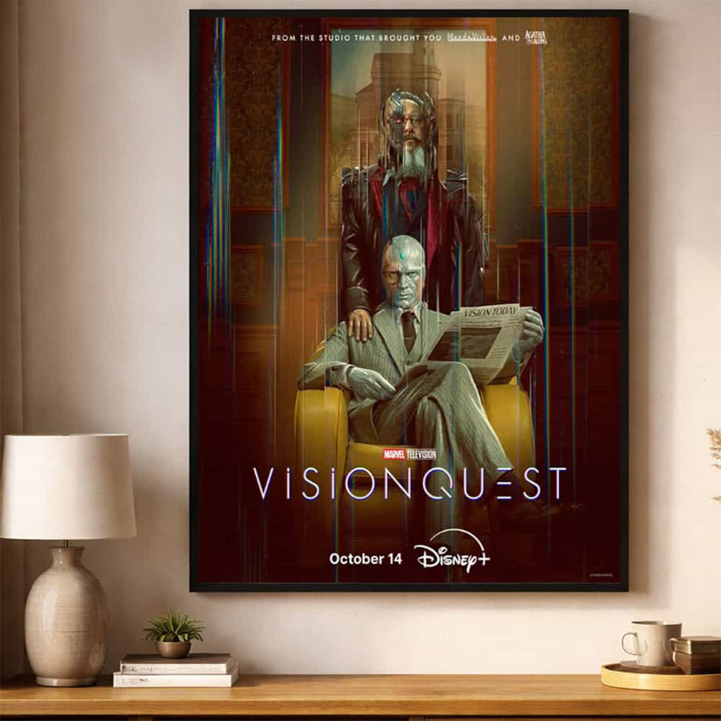 Vision Quest Marvel Television 2026 Poster VisionQuest Merch Artwork For Living Room - Kdjoy