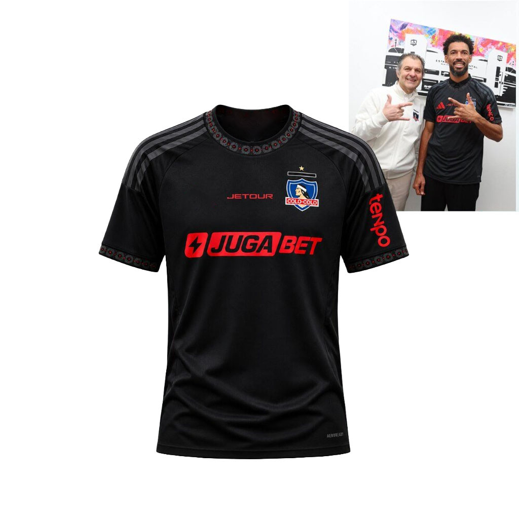 Vozinha x Colo-Colo 2026 Home Jersey Shirt Birthday Present For Husband - Kdjoy Vozinha x Colo-Colo 2026 Home Jersey Shirt Birthday Present For Husband - Kdjoy