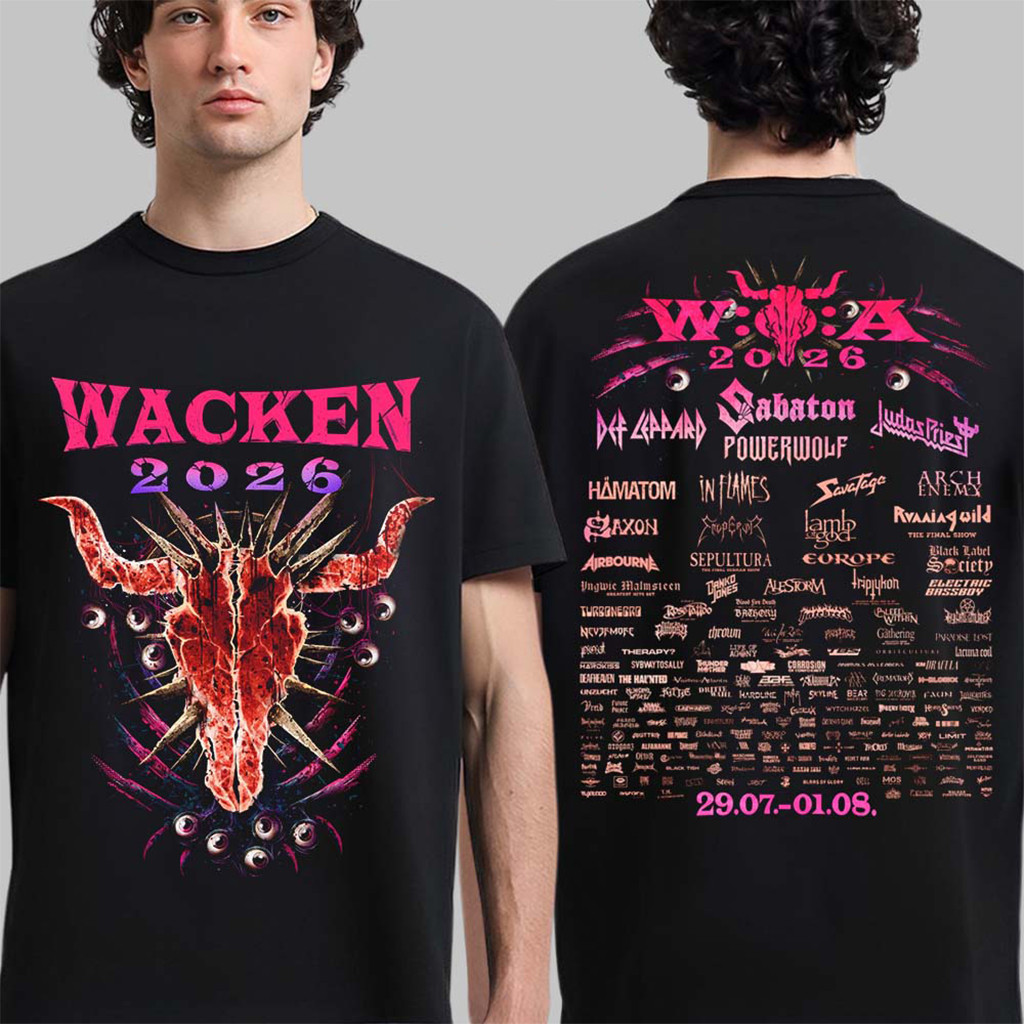 Wacken Open Air 2026 Festival The Anniversary Shirt Crazy Eyes T-Shirt Gifts For BFF - Kdjoy