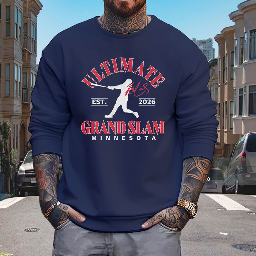 Walk Off Grand Slam Sweatshirt Kody Clemens Twins Crewneck Minnesota Twins Merch Fan Gifts - Kdjoy