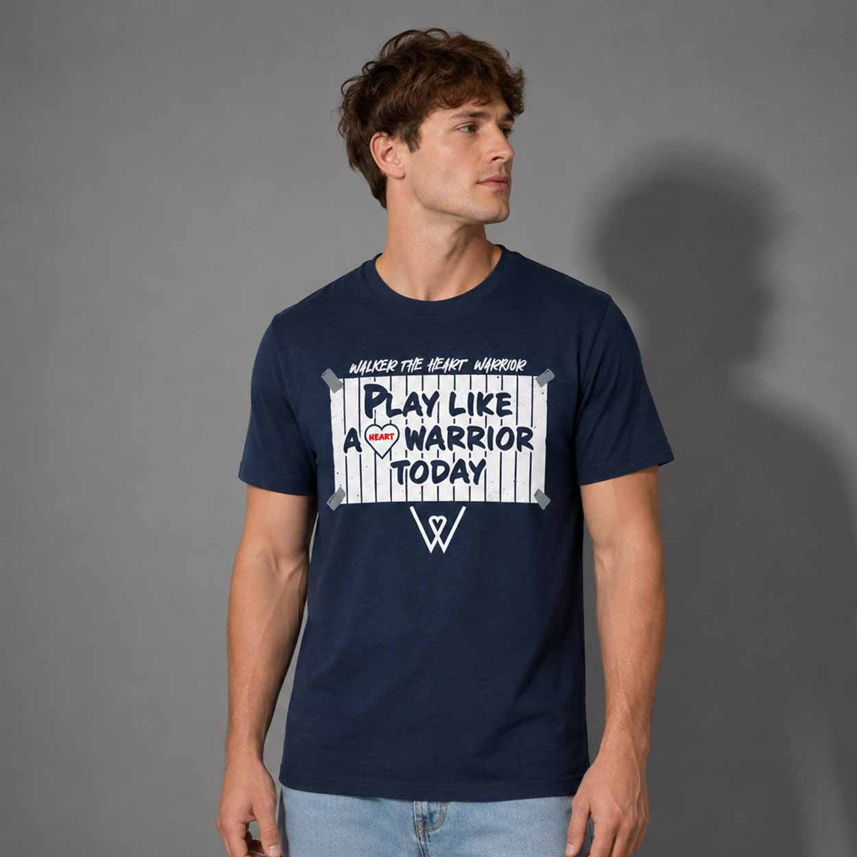Walker The Heart Warrior Shirt CHD Awareness T-Shirt Gifts For Him Her - Kdjoy