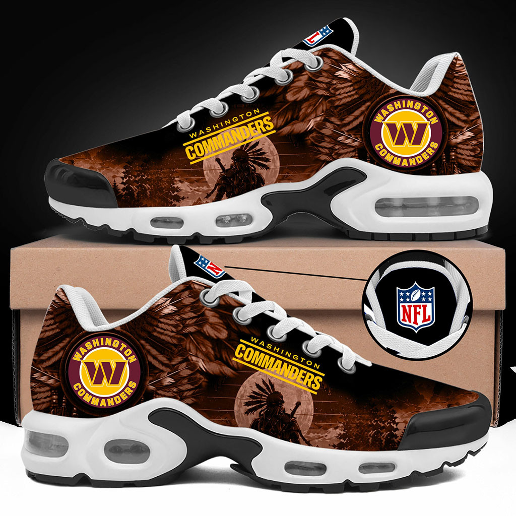 Washington Commanders Native Spirit Heritage Shoes Sneakers 2026 Commanders Merch Fan Gifts - Kdjoy