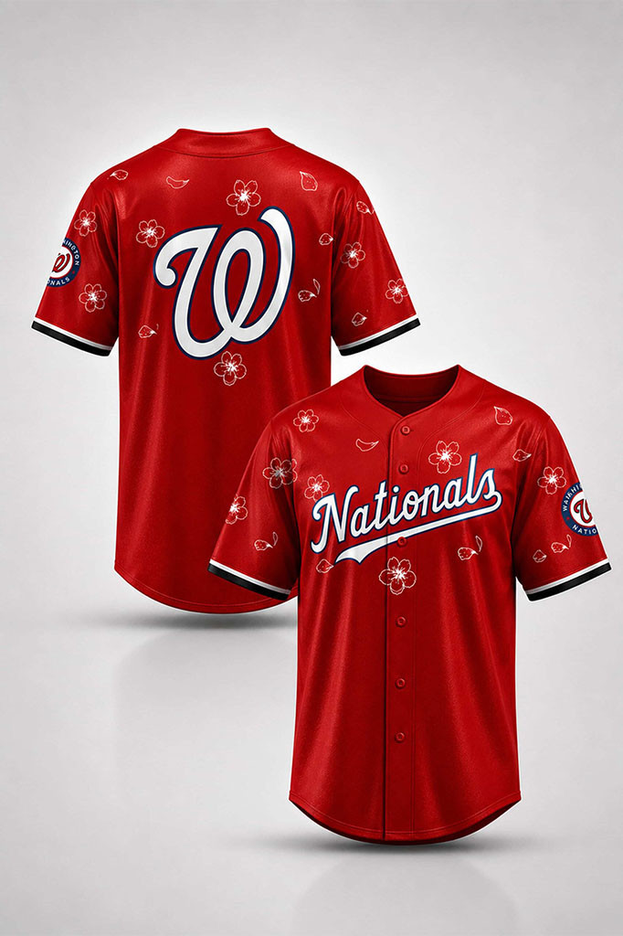 Washington Nationals Japanese Heritage Day 2026 Baseball Jersey Nationals Merch Fans Gifts - Kdjoy