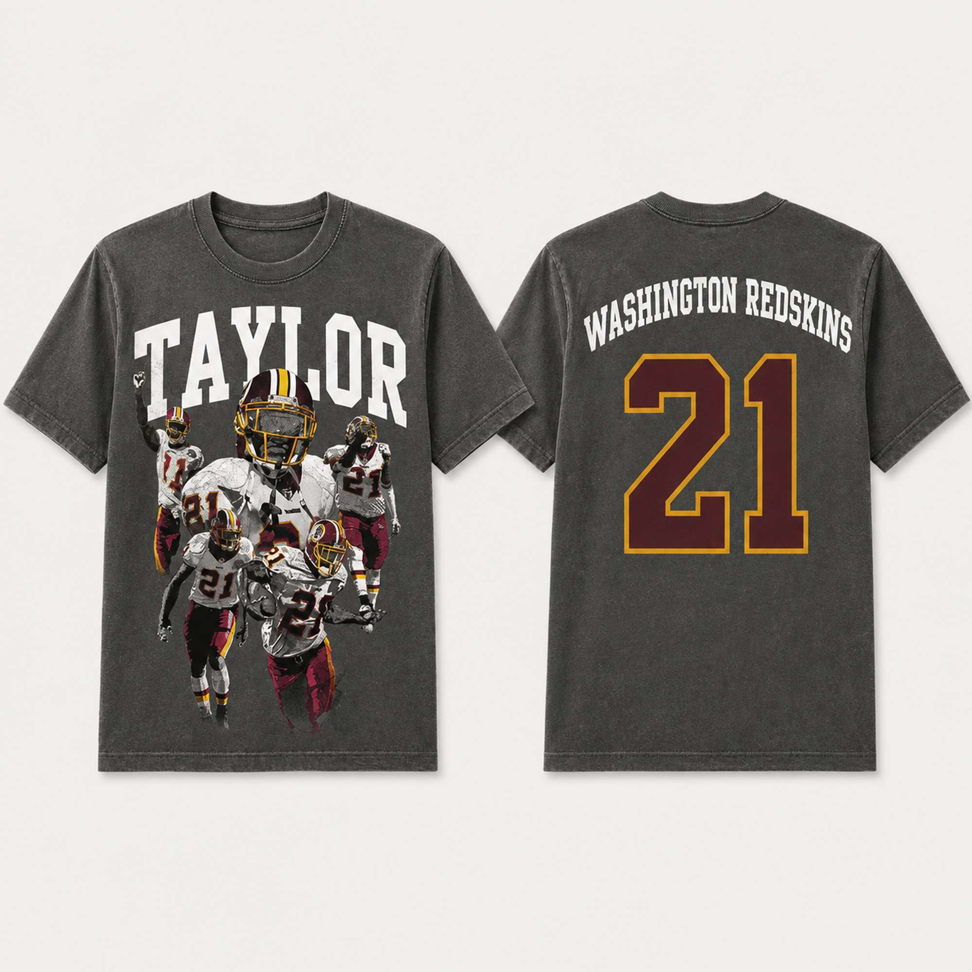 Washington Redskins #21 Sean Taylor Shirt Redskins Merch Presents For Football Lovers - Kdjoy