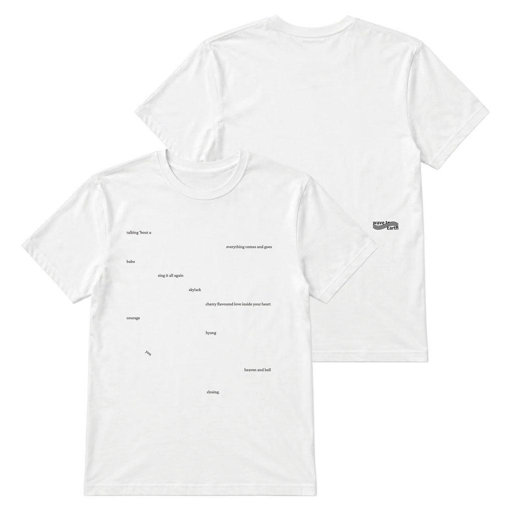 Wave To Earth Merch 2026 Bad Pieces Tracklist T-Shirt Gift ideas For Rock Band Lovers - Kdjoy
