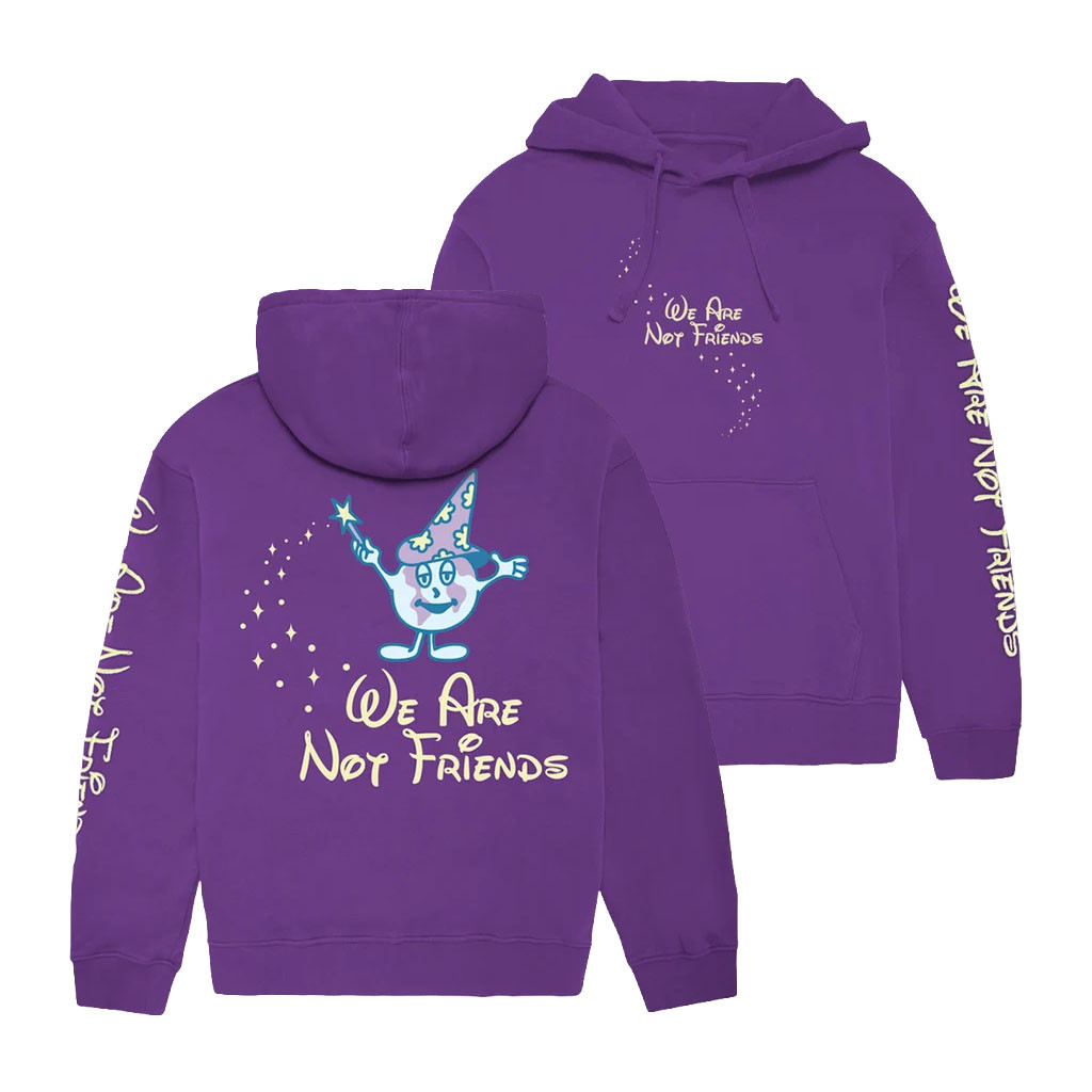 We Are Not Friends Merch 2026 Star World Wizard Hoodie WANF Hoodie Gift For Sisters - Kdjoy