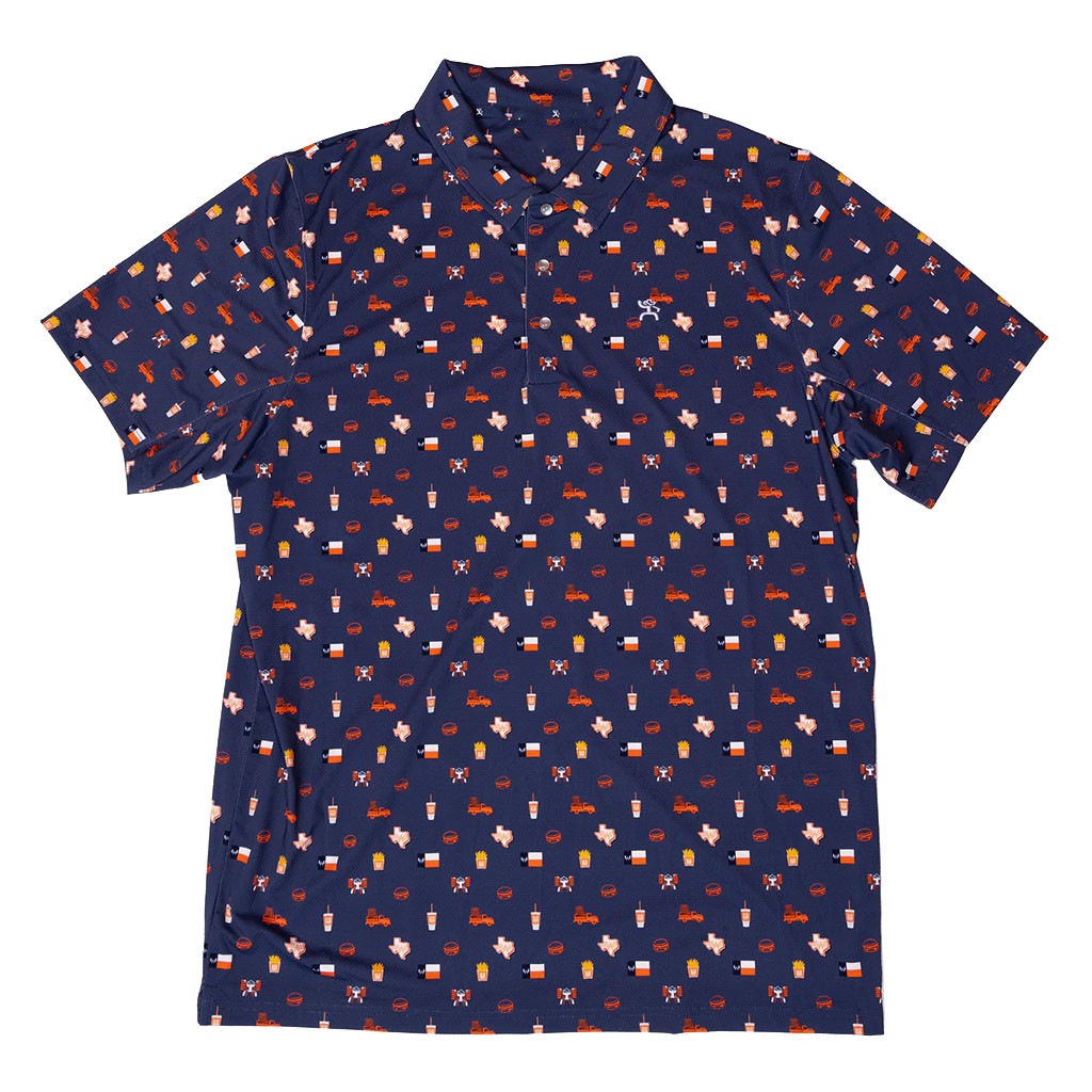 Whataburger Merch 2026 Hooey X Whataburger Cowboy Golf Polo Shirt Birthday Gift For Him - Kdjoy