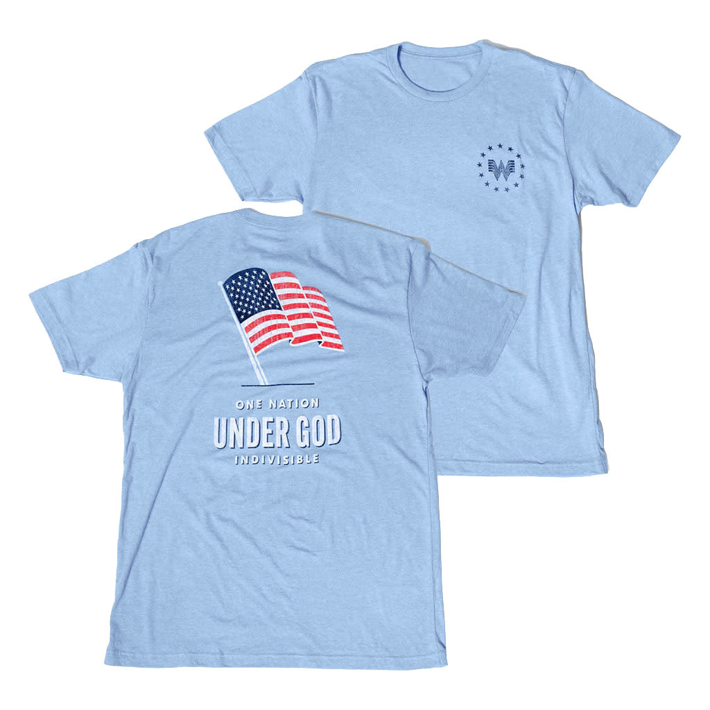 Whataburger Merch 2026 One Nation Under God Indivisible T-Shirt Patriotic Gifts Ideas - Kdjoy