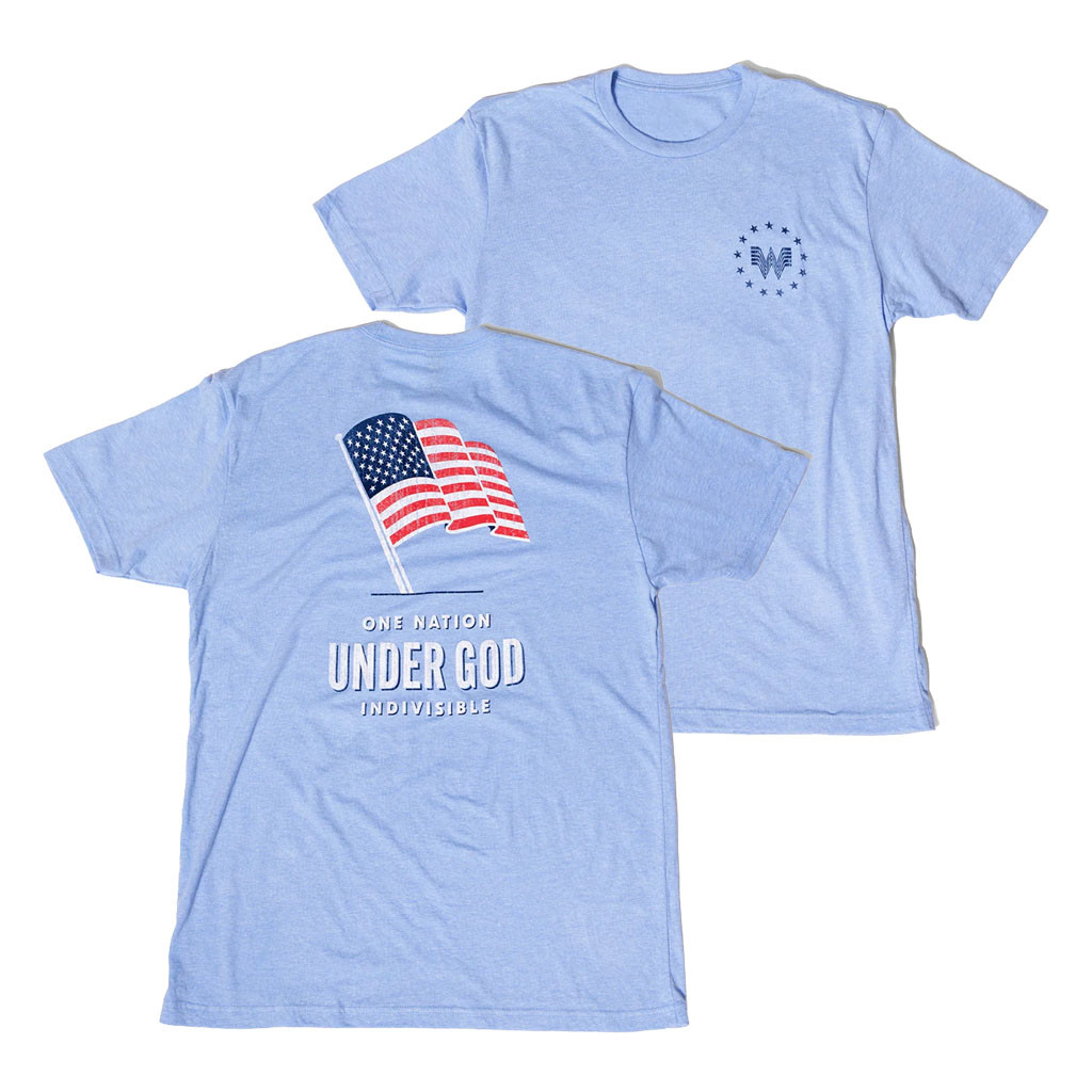 Whataburger Merch 2026 One Nation Under God Indivisible T-Shirt Patriotic Gifts Ideas - Kdjoy