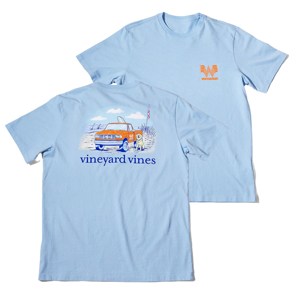 Whataburger Merch 2026 Vineyard Vines X Whataburger Truck T-Shirt Birthday Gift For Him - Kdjoy