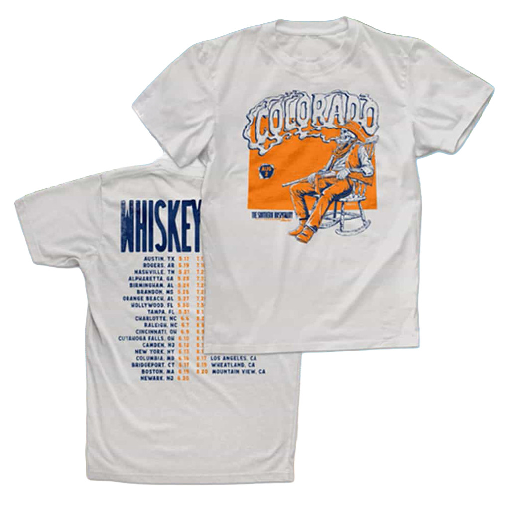 Whiskey Myers Colorado Denver 2026 T-Shirt Southern Hospitality Tour Shirt Gift Ideas - Kdjoy