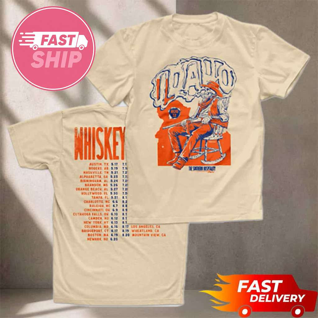 Whiskey Myers Nampa Idaho T-Shirt Whiskey Myers Merch Gift Ideas For Rock Fan - Kdjoy