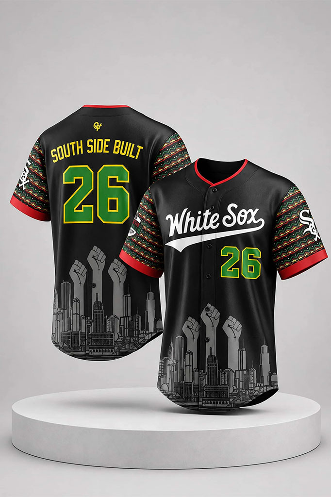 White Sox 2026 African American Heritage Night Baseball Jersey Chicago White Sox Merch - Kdjoy