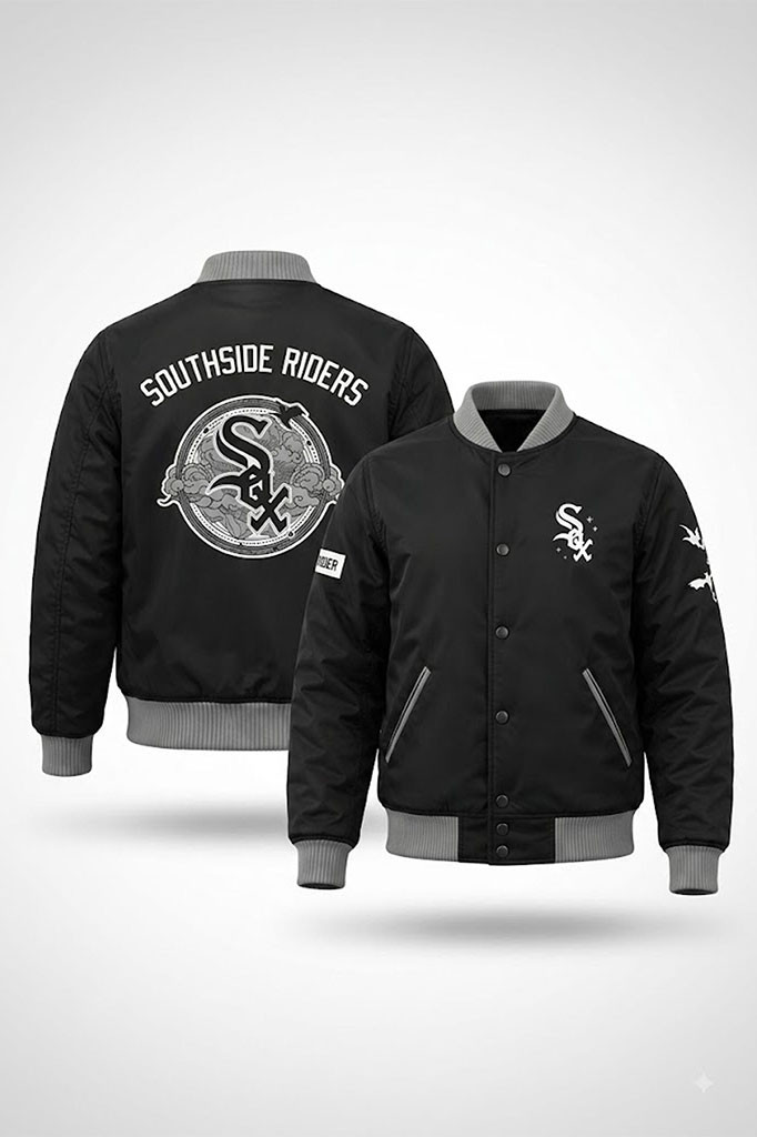 White Sox Fourth Wing Night Bomber Jacket 2026 Chicago White Sox Merch Gifts For Fans - Kdjoy White Sox Fourth Wing Night Bomber Jacket 2026 Chicago White Sox Merch Gifts For Fans - Kdjoy