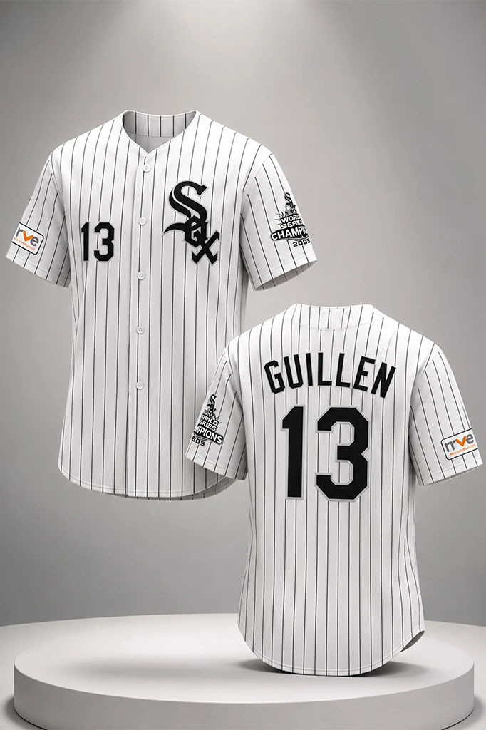 White Sox Ozzie Guillen #13 Jersey 2026 Chicago White Sox Merch Gifts For Brother