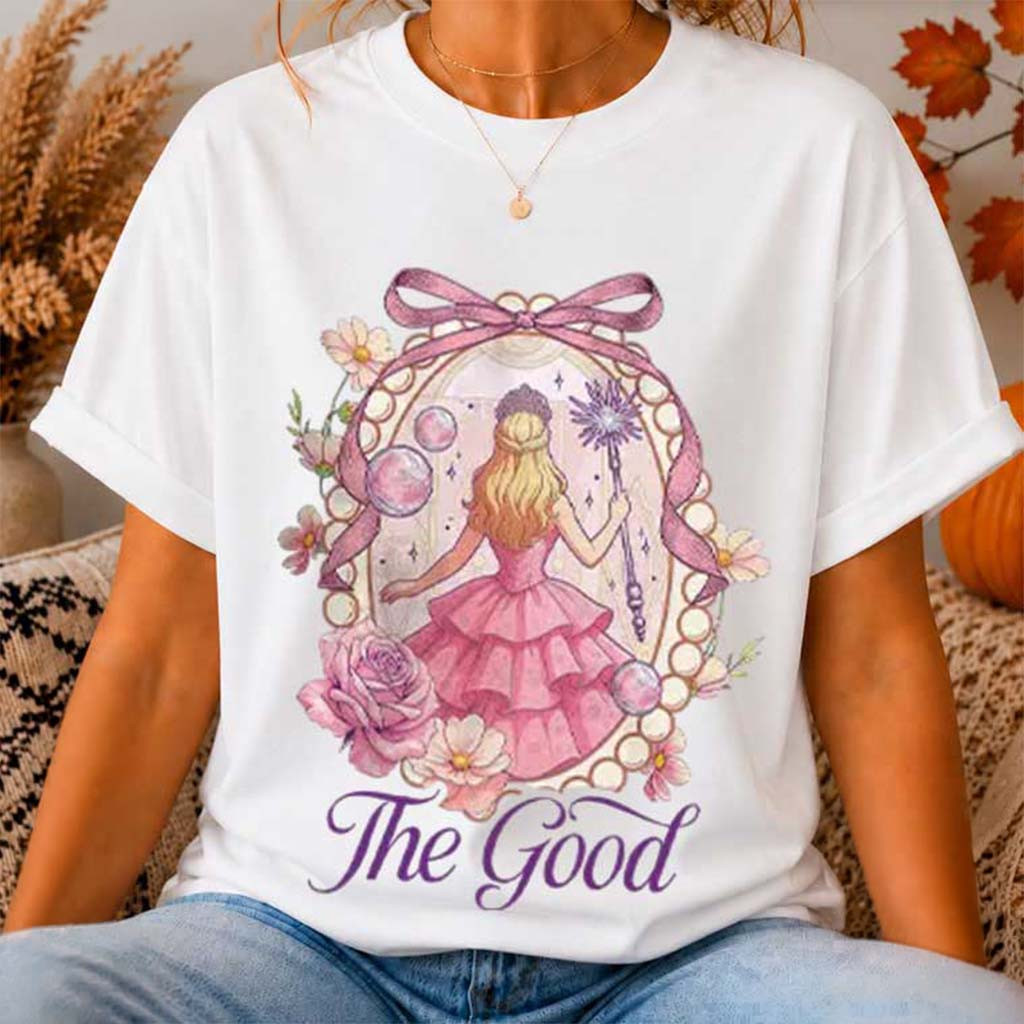 Wicked For Good Glinda The Good Movie T-Shirt Wicked Musical Merch Gifts For Daughters - Kdjoy