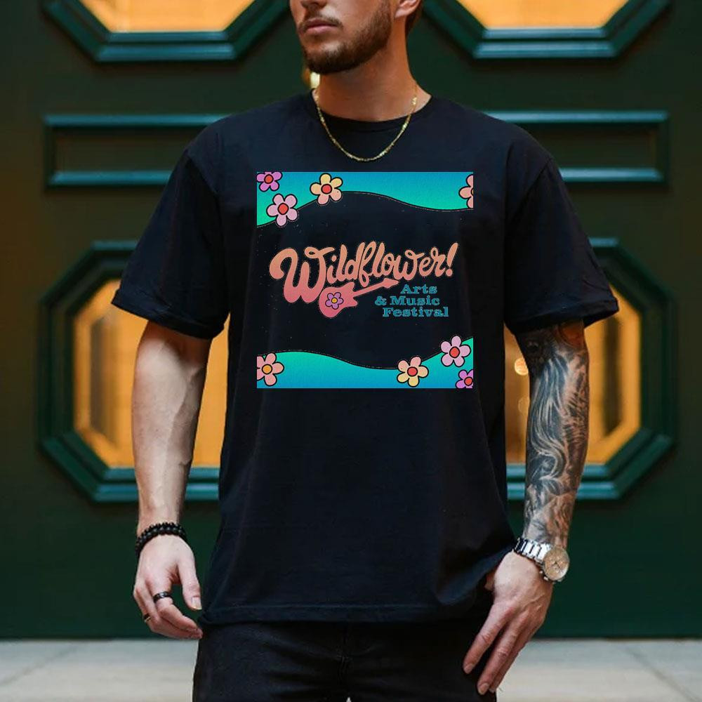 Wildflower Music Festival Merch 2026 Logo T-Shirt Gift Ideas For Dudes - Kdjoy