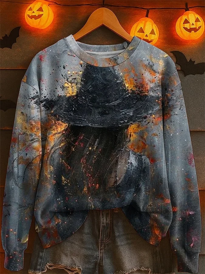 Witches Flight Spooky Full Moon Forest Sweatshirt Halloween Vintage Tee Gift For Mystic Souls - Kdjoy Witches Flight Spooky Full Moon Forest Sweatshirt Halloween Vintage Tee Gift For Mystic Souls - Kdjoy