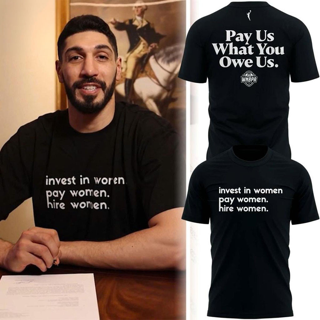 WNBPA 2026 Pay Us What You Owe Us T-Shirt Best Gift For A Basketball Fan - Kdjoy