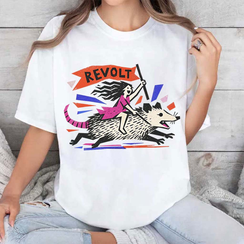 Women In Revolt T-Shirt Feminist Rebellion Shirt Unique Gift For Sisters - Kdjoy Women In Revolt T-Shirt Feminist Rebellion Shirt Unique Gift For Sisters - Kdjoy
