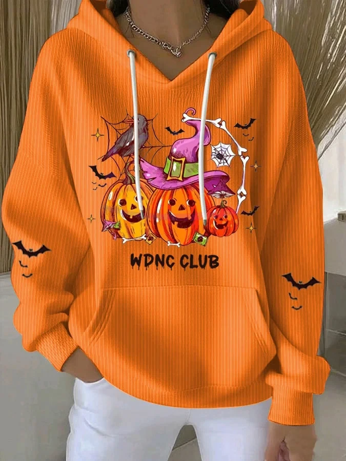 Womens Halloween WDNC Menopause And Perimenopause Hoodie Halloween Merch Present - Kdjoy