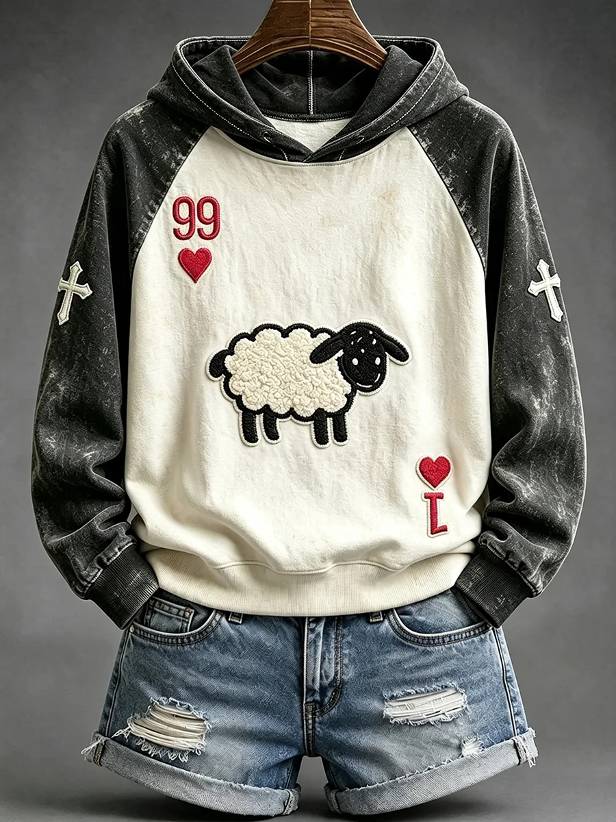 Women's He Life The 99 Playing Card Hoodie Inspired Faith Clothes Gift For Friends - Kdjoy