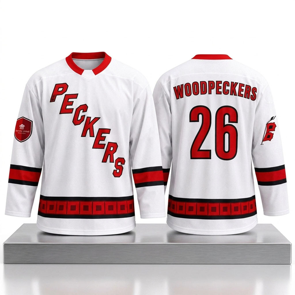 Woodpeckers Canes 2026 Hockey Jersey Fayetteville Woodpeckers Merch Gifts For Fans