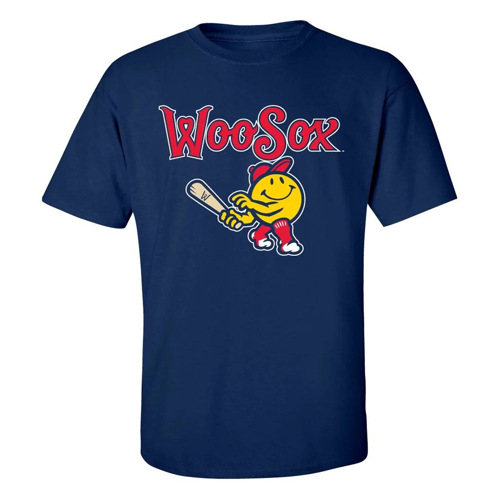 Worcester Red Sox Merch 2026 Bimm Ridder WooSox Primary T-Shirt Baseball Team Gift Ideas - Kdjoy