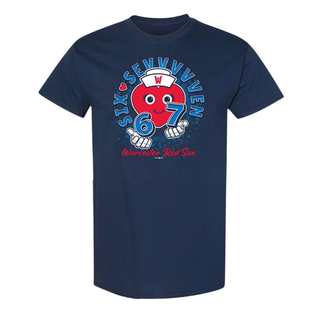 Worcester Red Sox Merch 2026 Clara Six Seven T-Shirt Funny Meme Shirt Gift For Baseball Fans - Kdjoy