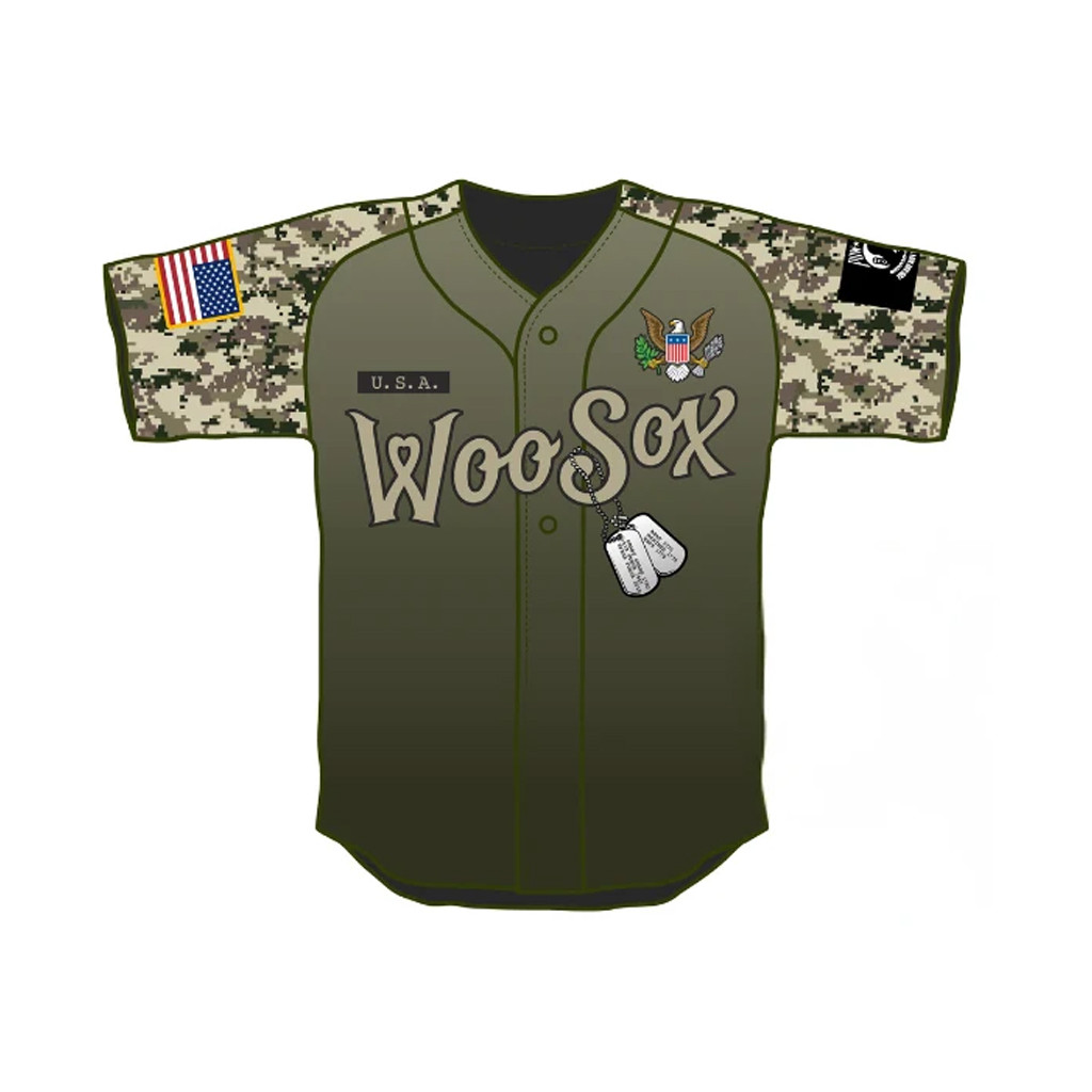 Worcester Red Sox Merch 2026 Military Replica Jersey WooSox Merch Best Gift For Veterans - Kdjoy Worcester Red Sox Merch 2026 Military Replica Jersey WooSox Merch Best Gift For Veterans - Kdjoy