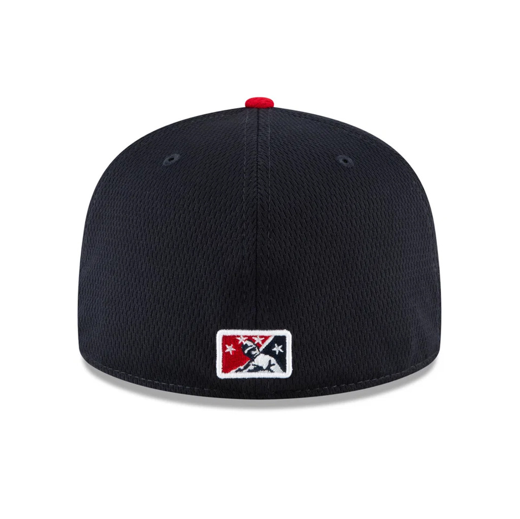 Worcester Red Sox Merch 2026 Navy Smiley Diamond Batting Practice Snapback Hat Embroidered - Kdjoy