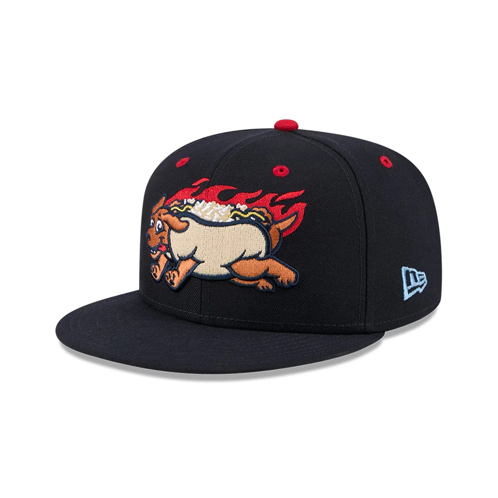 Worcester Red Sox Merch 2026 Pawtucket Hot Wieners Theme Night Snapback Hat Embroidered Fan Gear - Kdjoy