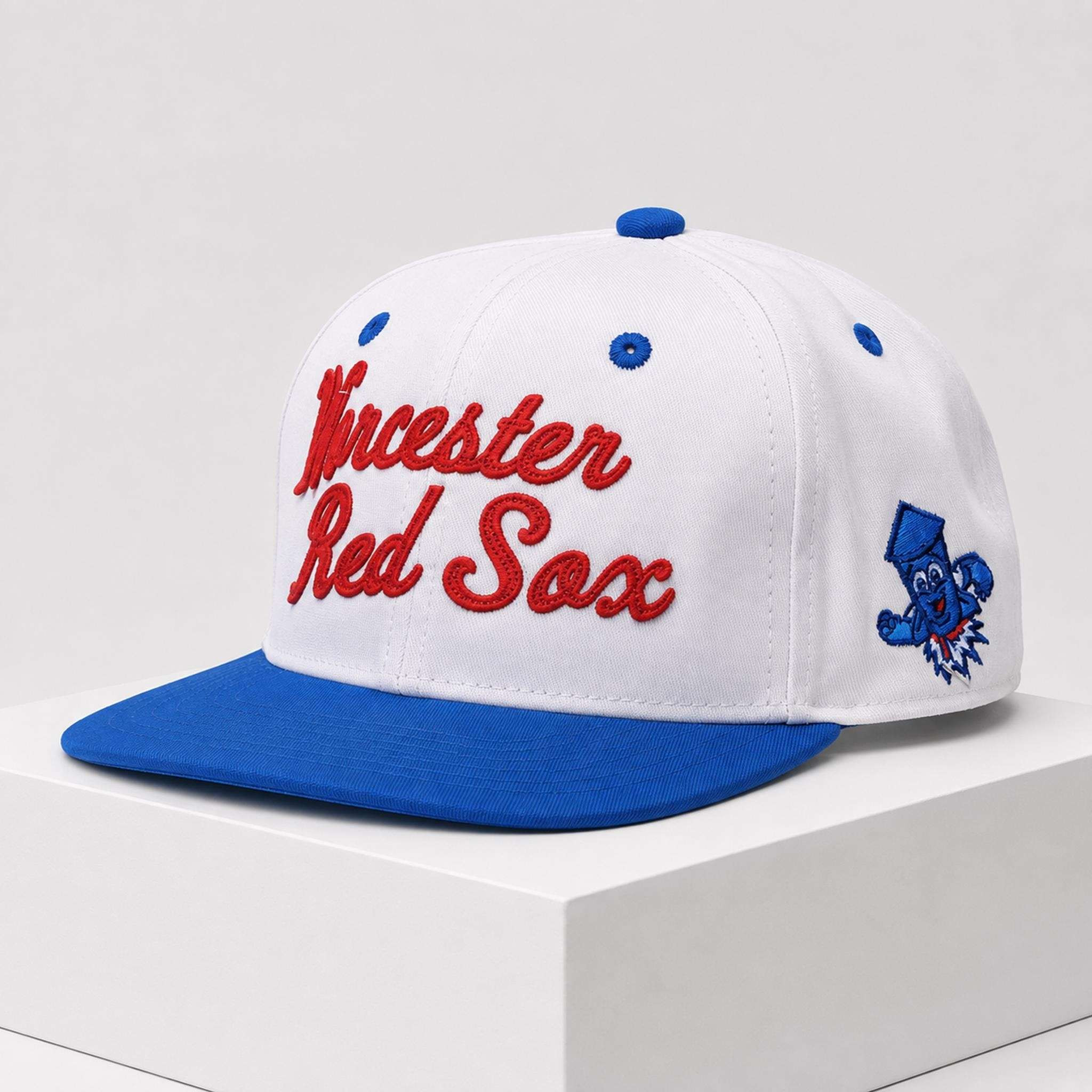 Worcester Red Sox Puerto Rican Heritage Night Snapback Hat 2026 Embroidered Worcester Red Sox Merch - Kdjoy